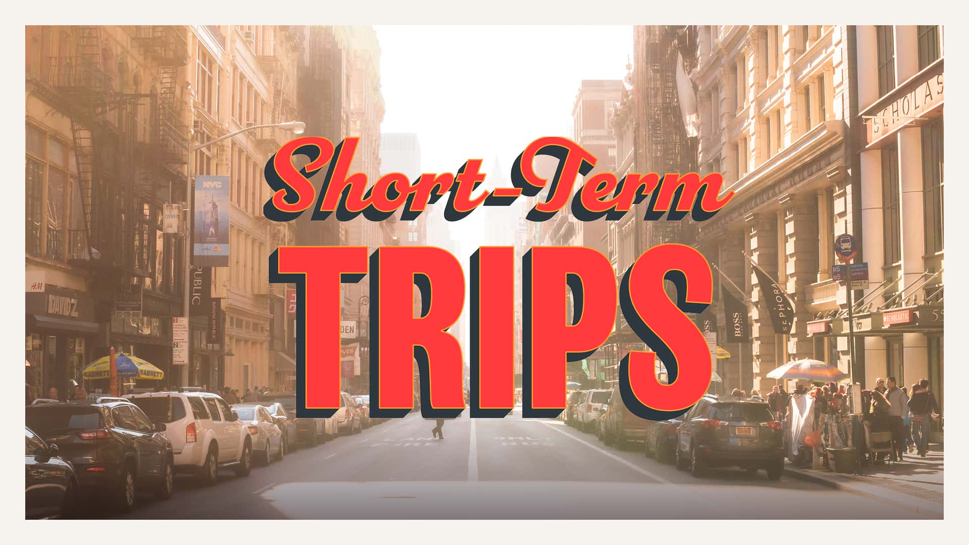Short-Term Trips Application Deadline