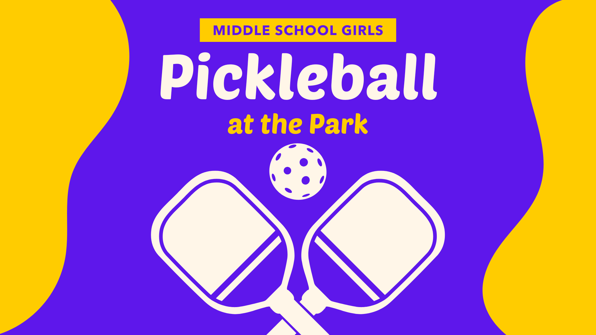 MS Girls: Pickleball at the Park